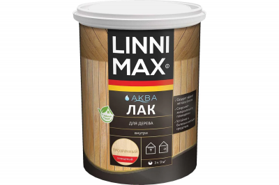 Лак акриловый для дерева LINNIMAX / ЛИННИМАКС Аква Лак (глянцевый 0,9 л) Лак акриловый для дерева LINNIMAX / ЛИННИМАКС Аква Лак (глянцевый 0,9 л)