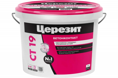 Грунт Церезит CT 19 бетонконтакт  (15 кг (44))